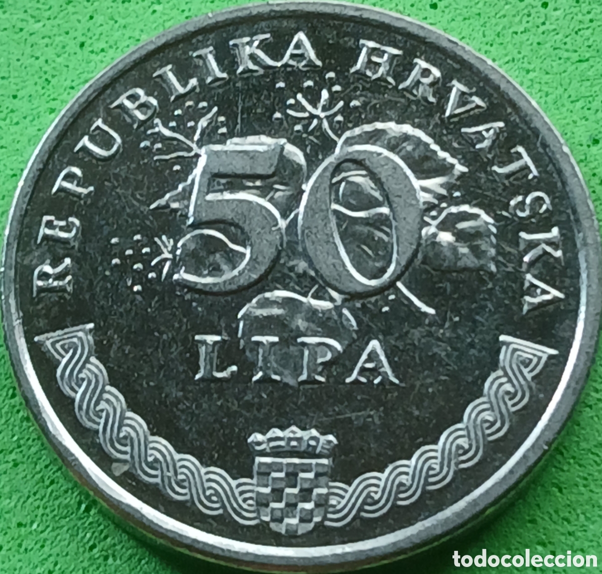 Monedas antiguas de Europa: Croacia 50 lipa 2005 km#8