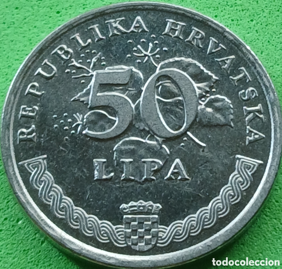 Monedas antiguas de Europa: Croacia 50 lipa 1995 km#8