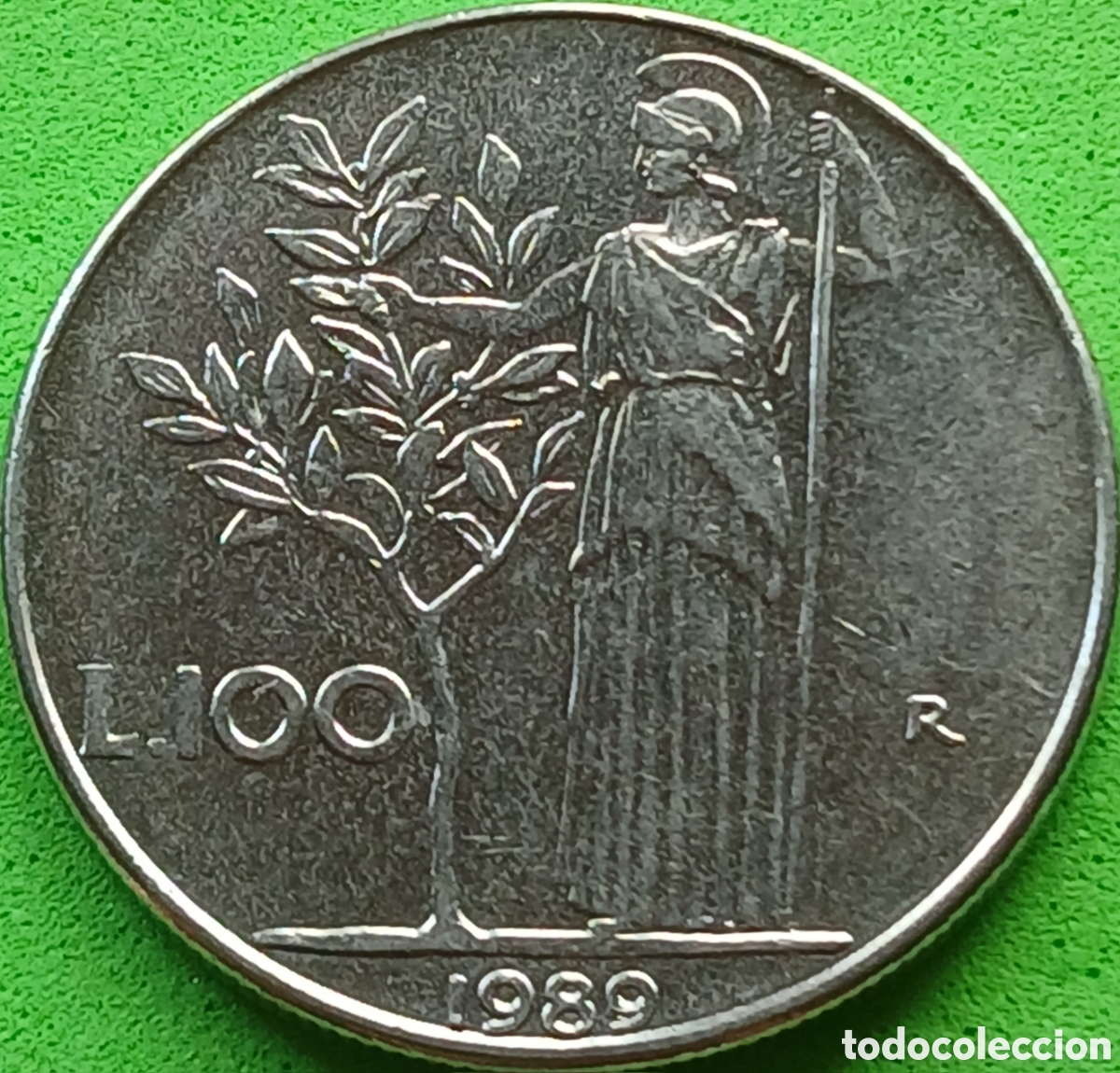 Monedas antiguas de Europa: Italia 100 liras 1989 km#96.1
