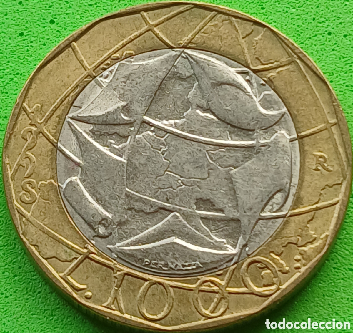 Monedas antiguas de Europa: Italia 1000 liras 1998 km#194