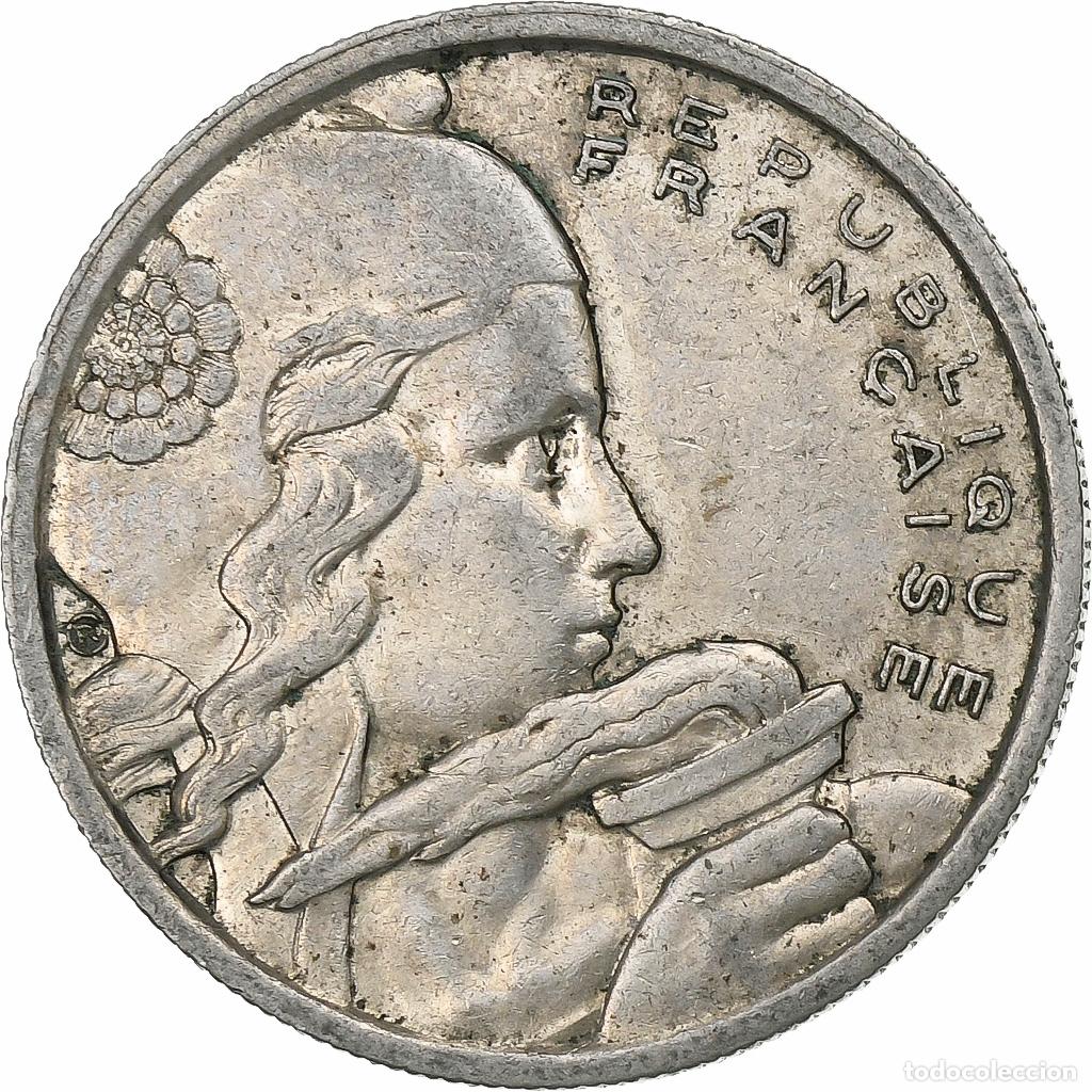Monedas antiguas de Europa: [#227524] Francia, 100 Francs, Cochet, 1958, Cobre - n&iacute;quel, BC+, KM:919.1