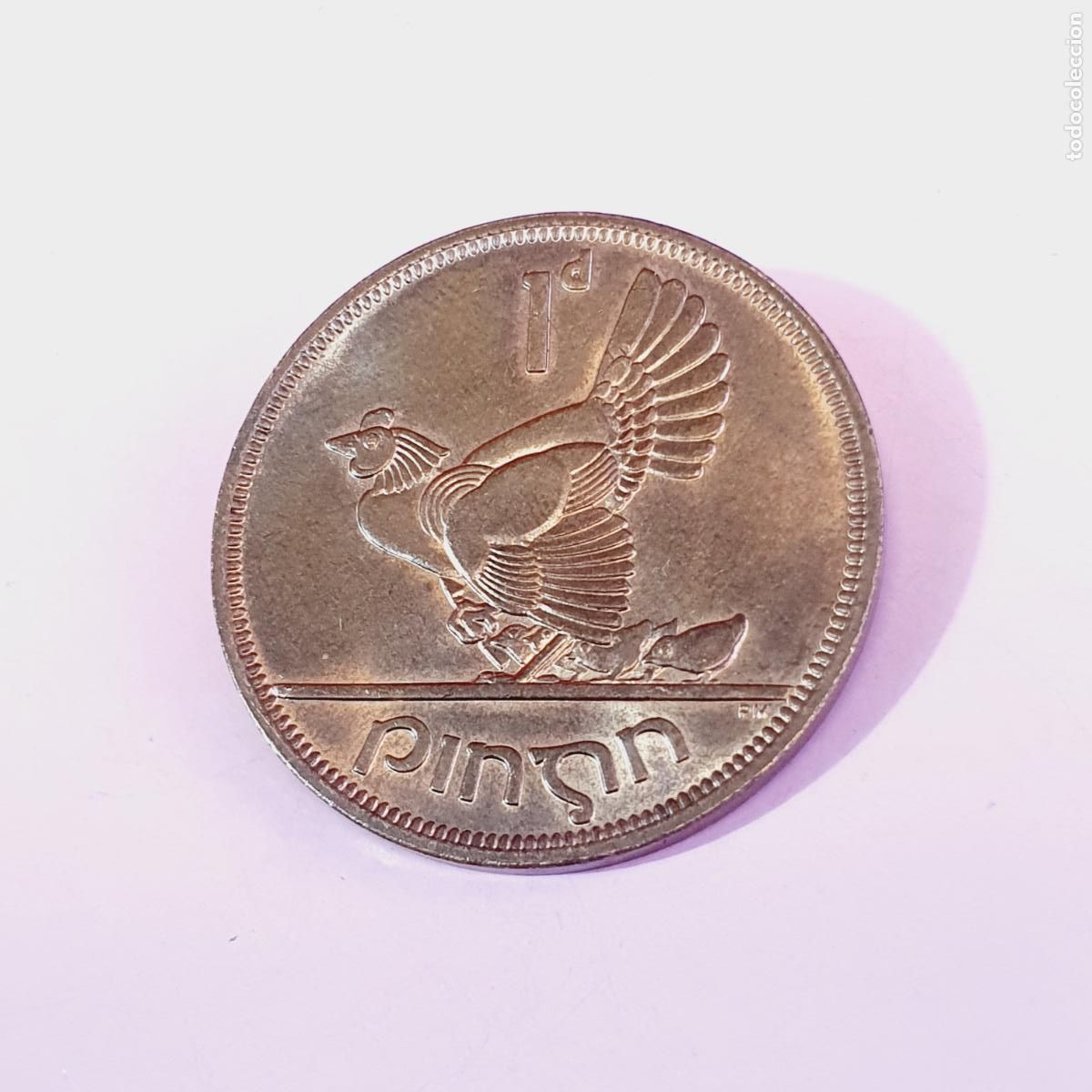 Monedas antiguas de Europa: MONEDA-REP&Uacute;BLICA DE IRLANDA-1 PENIQUE-1968-EXCEPCIONAL-VER FOTOGRAF&Iacute;AS.
