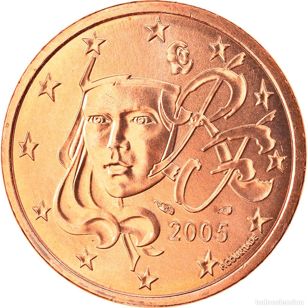 Monedas antiguas de Europa: [#820095] Francia, 5 Euro Cent, 2005, Paris, FDC, Cobre chapado en acero, KM:1284