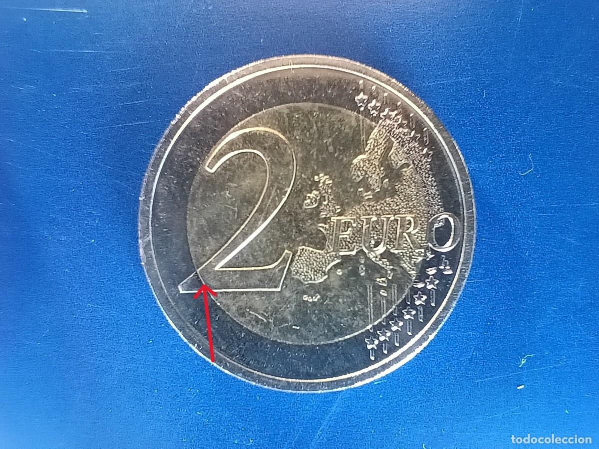 Monedas antiguas de Europa: Moeda 2 Euros com Defeito - Foto 5