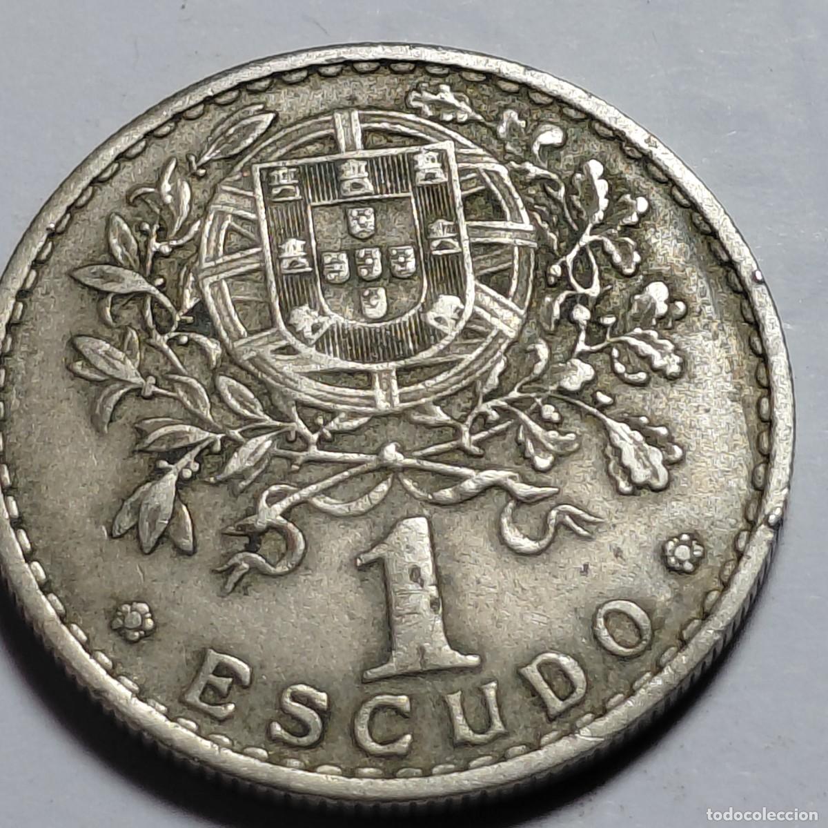 Monedas antiguas de Europa: PORTUGAL - 1 escudo 1965 KM578