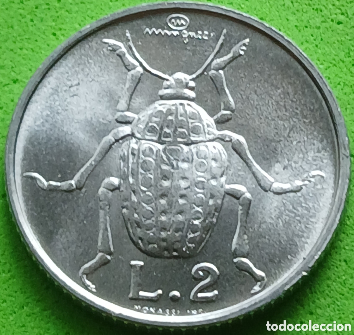Monete antiche di Europa: San Marino 2 liras 1974 km#31