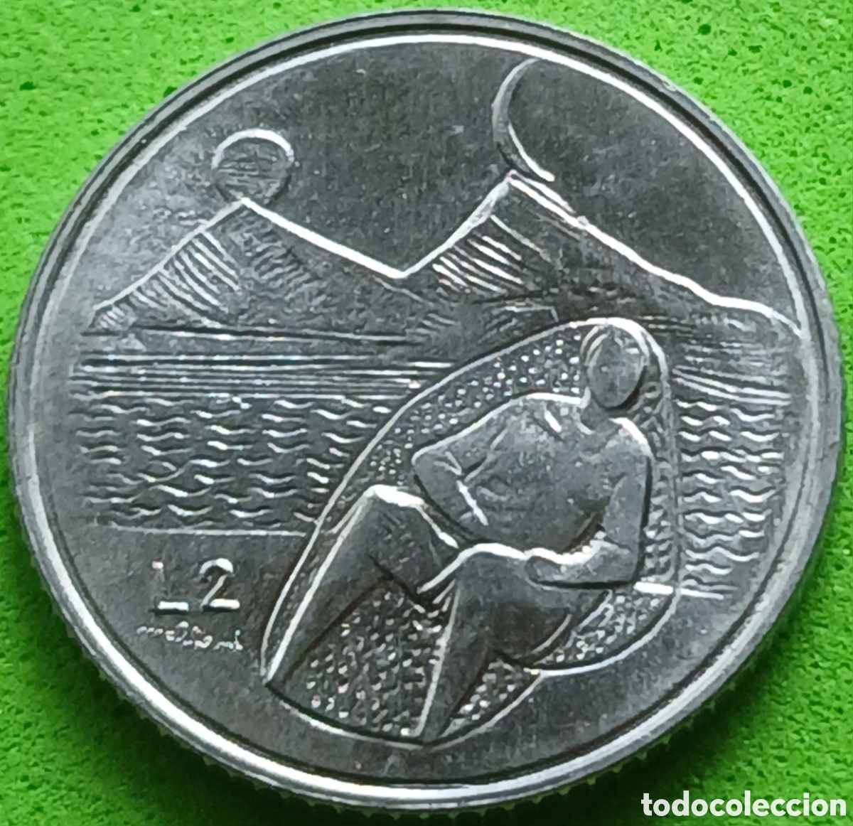 Monete antiche di Europa: San Marino 2 liras 1976 km#52 Rep&uacute;blica
