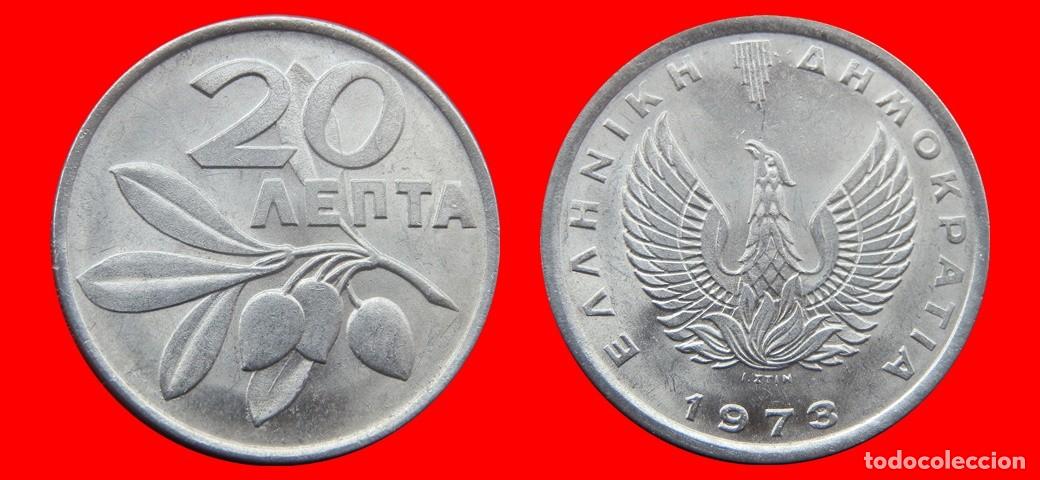 Monedas antiguas de Europa: 20 LEPTA 1973 GRECIA-155903