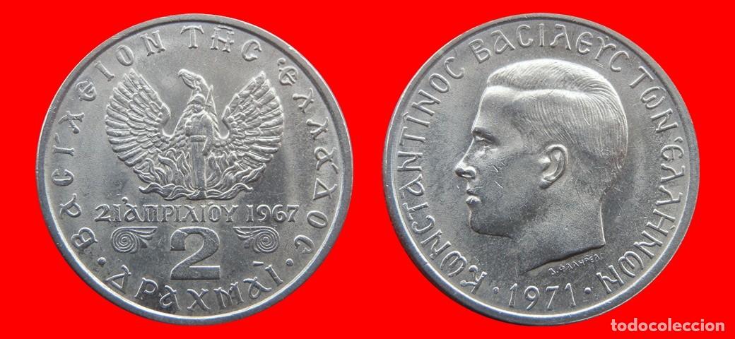 Monedas antiguas de Europa: 2 DRACMAS 1971 GRECIA-155915