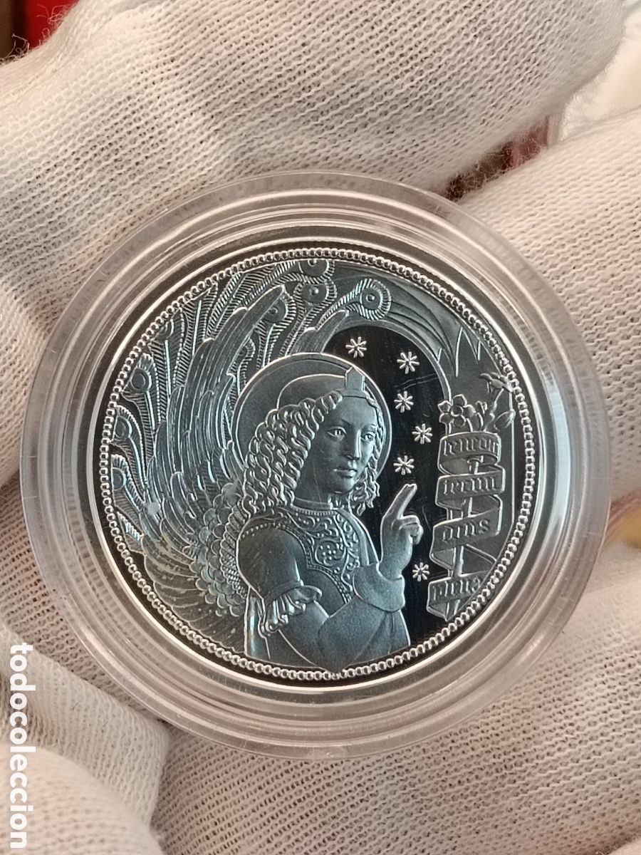 Monedas antiguas de Europa: AUSTRIA . A&Ntilde;O 2017. 10 EUROS PLATA . PROOF COLOR. ARCANGEL GABRIEL