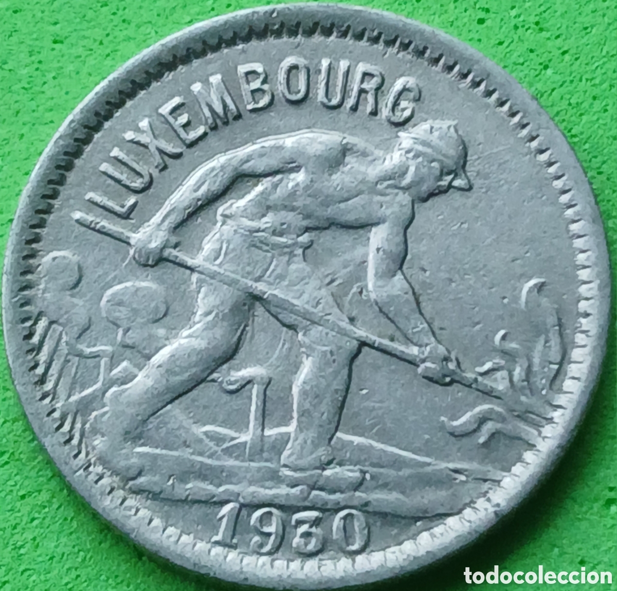 Monedas antiguas de Europa: Luxemburgo 50 c&eacute;ntimos 1930 km#43