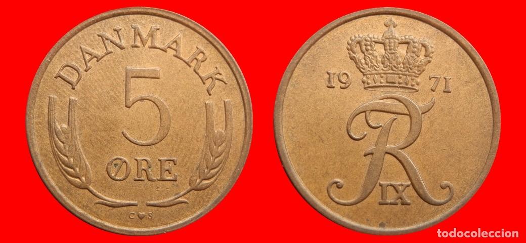 Monedas antiguas de Europa: 5 ORE 1971 DINAMARCA-155937