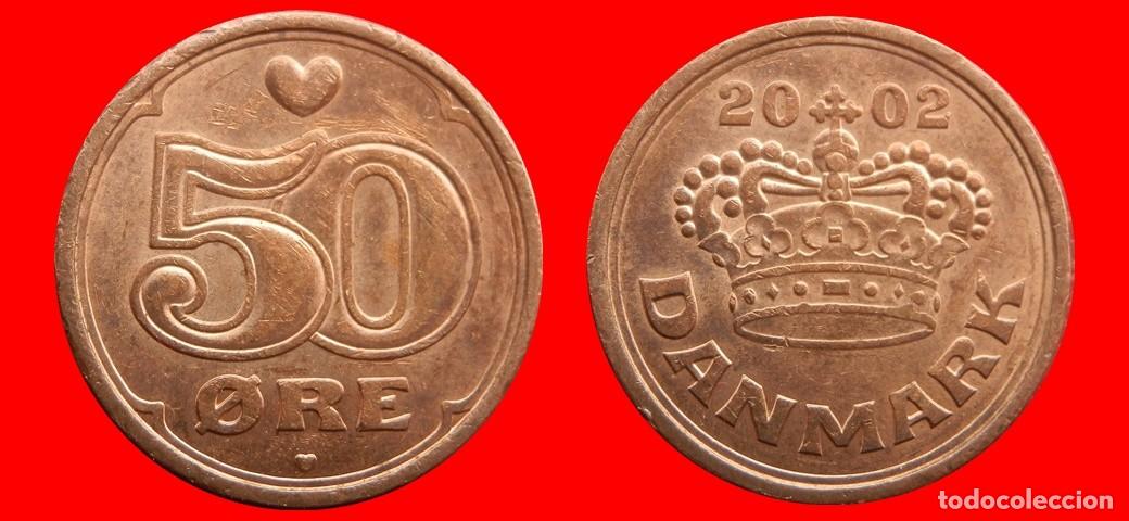 Monedas antiguas de Europa: 50 ORE 2002 DINAMARCA-155940