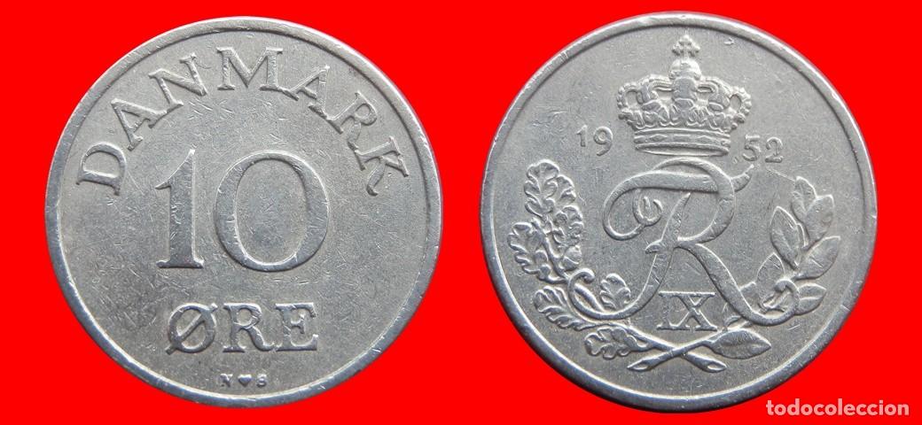 Monedas antiguas de Europa: 10 ORE 1952 DINAMARCA-155942