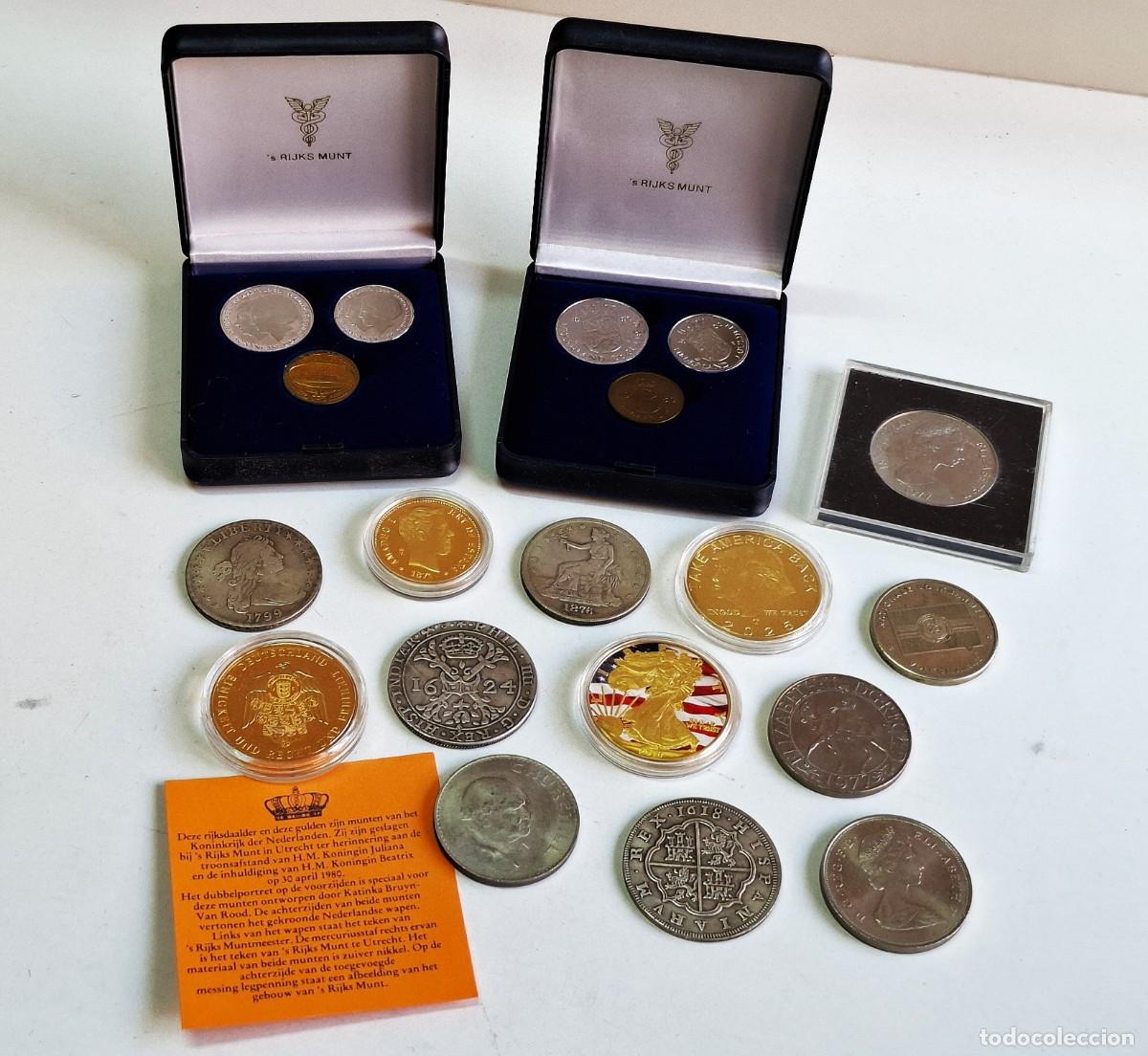Monedas antiguas de Europa: LOTE DE MONEDAS VARIAS SIN DETERMINAR (VER IMAGENES)