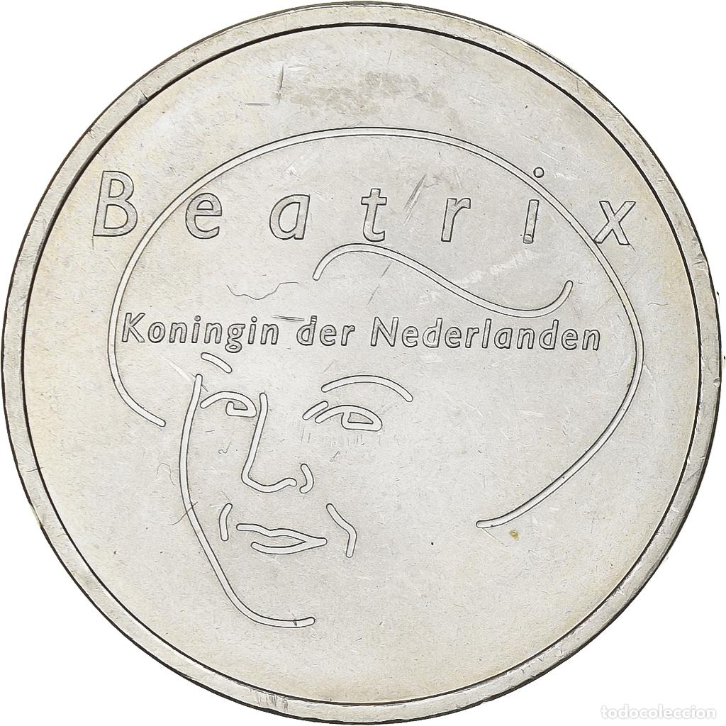 Monedas antiguas de Europa: [#137119] Pa&iacute;ses Bajos, Beatrix, 5 Euro, Enlargement of EU, 2004, Utrecht, Plata, SC
