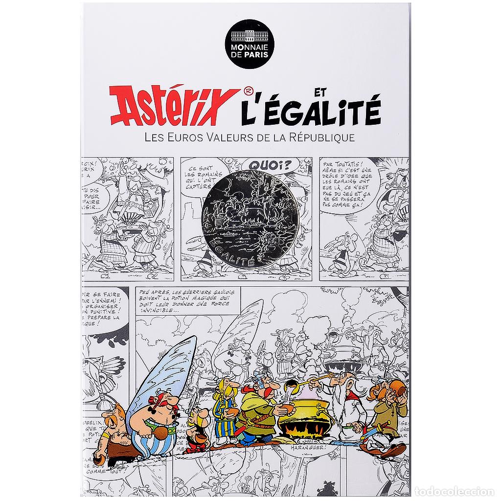 Monedas antiguas de Europa: [#1546846] Francia, 10 Euro, Ast&eacute;rix - &Eacute;galit&eacute;, 2015, MDP, Plata, FDC