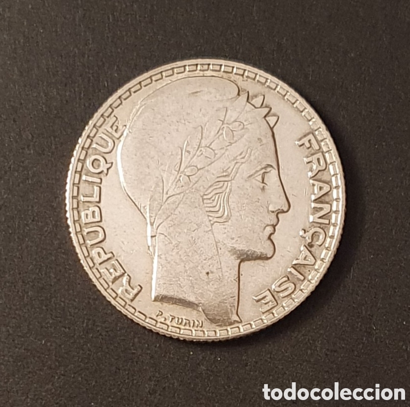 Monedas antiguas de Europa: FRANCIA 10 FRANCOS 1932 PAR&Iacute;S