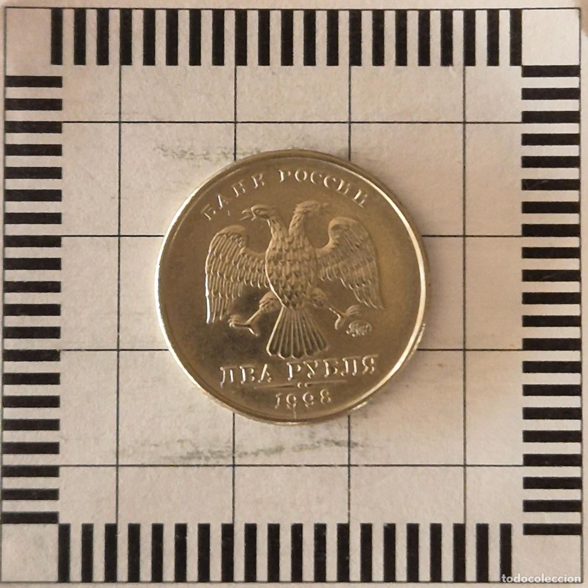 Monedas antiguas de Europa: 2 RUBLOS, RUSIA. 1998 (MOSC&Uacute;). (Y#605).