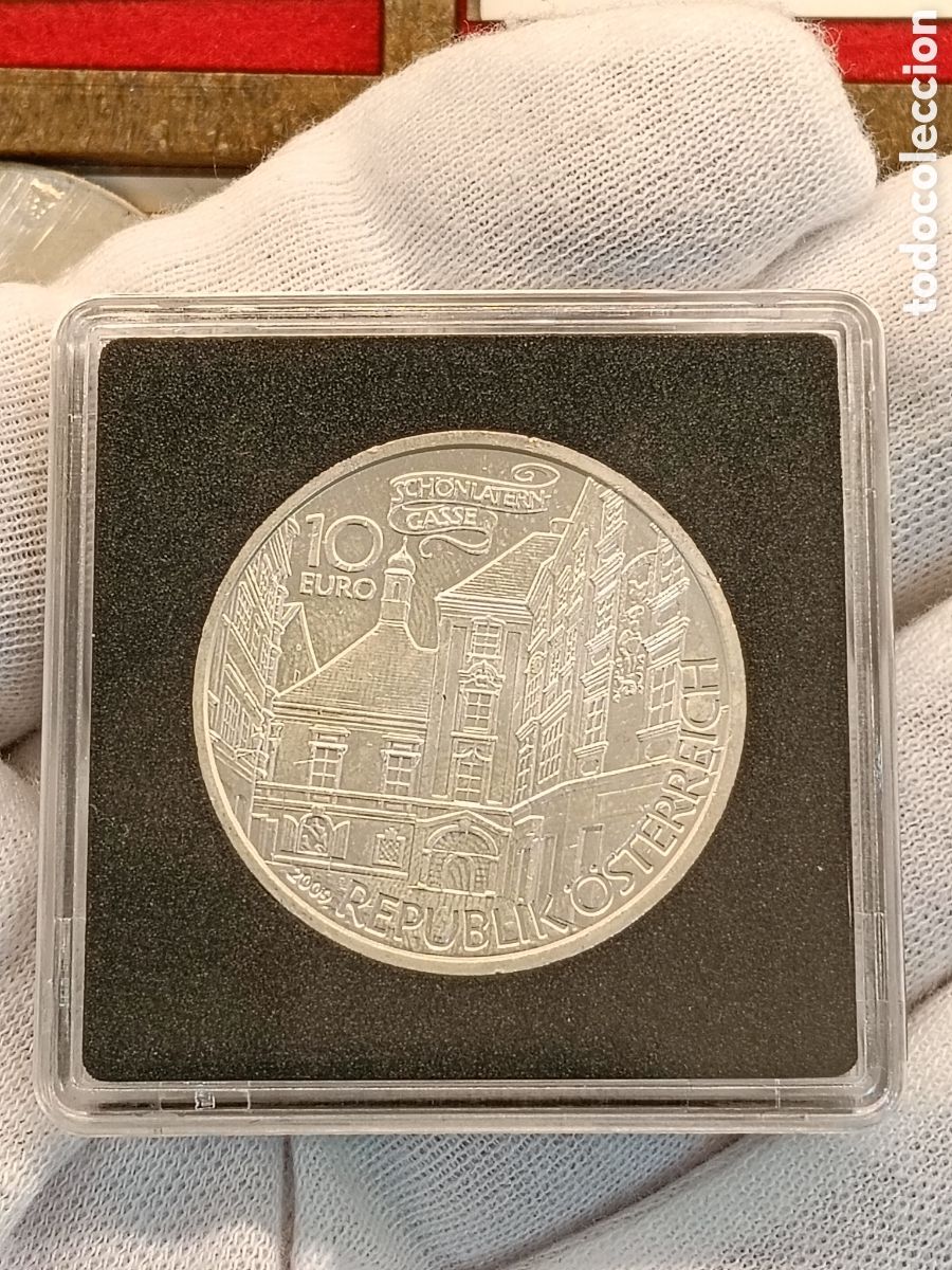 Monedas antiguas de Europa: AUSTRIA . MONEDA DE PLATA 10 EUROS . A&Ntilde;O 2009 . BASILISCO DE VIENA