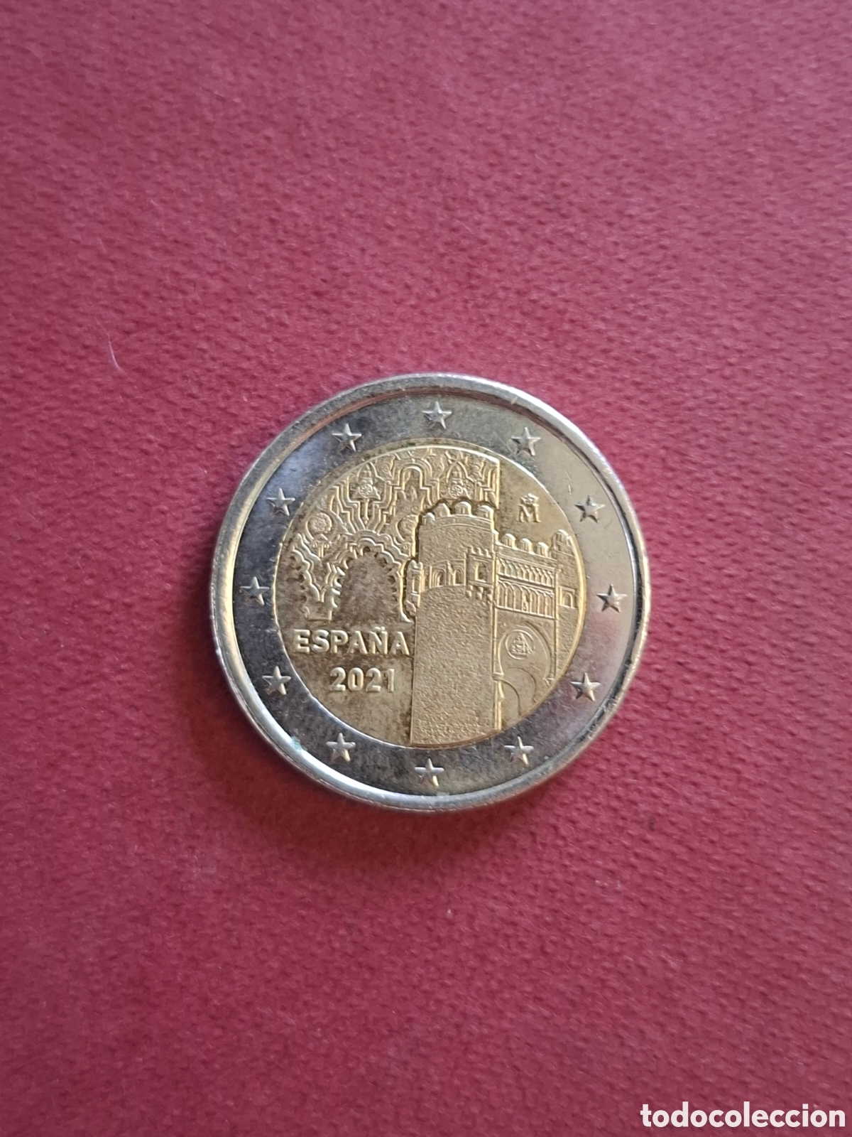 Monedas antiguas de Europa: Moneda 2 Euros Conmemorativa Espa&ntilde;a 2021 - Patrimonio Mundial: Arquitectura Mud&eacute;jar de Arag&oacute;n