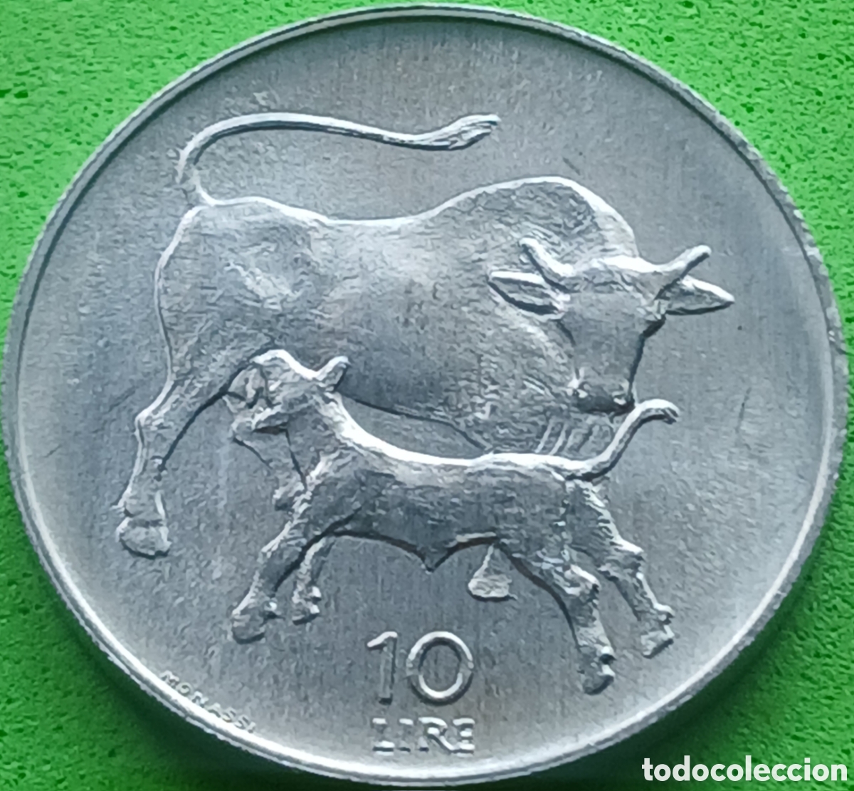 Monedas antiguas de Europa: San Marino 10 liras 1972 km#17