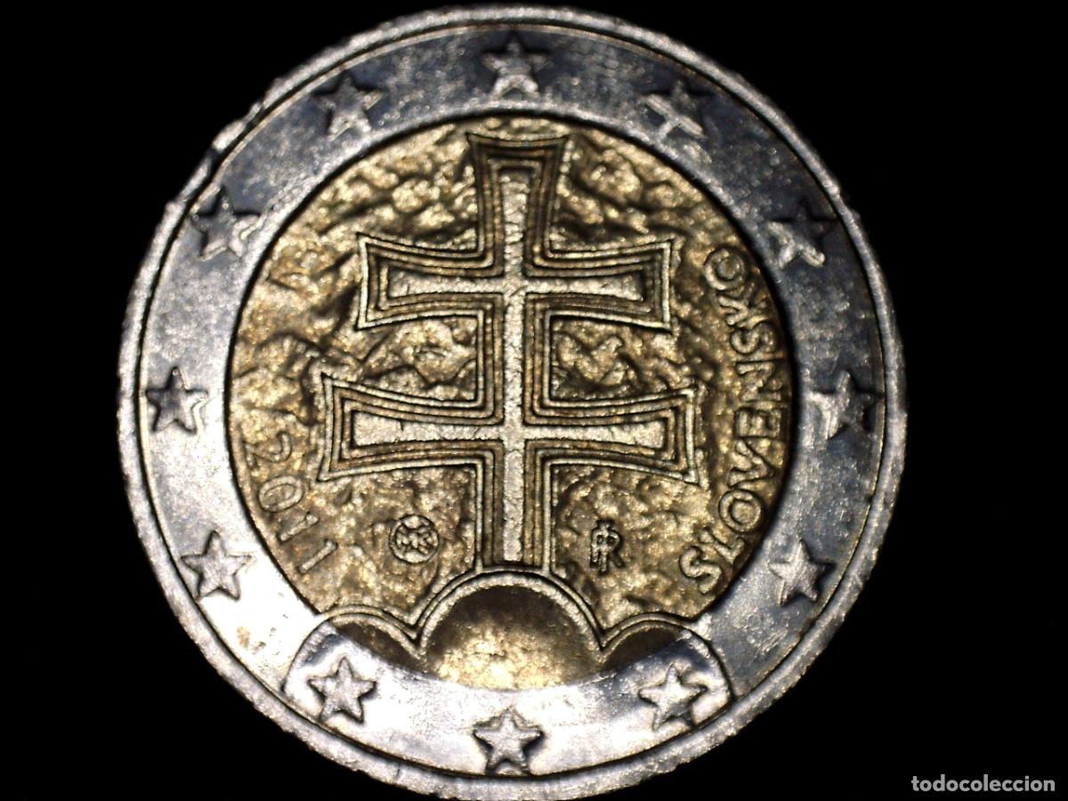 Monedas antiguas de Europa: 2 EUROS ESLOVAQUIA 2011 - MONEDA EURO CIRCULADA - MONEDAS CIRCULADAS USADAS SLOVENSKO