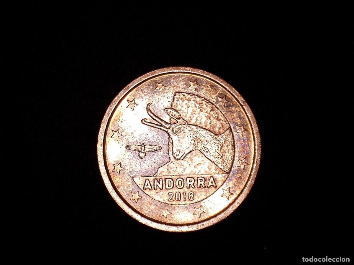 Monedas antiguas de Europa: 1 CENT ANDORRA 2018 CENTIMOS EURO CIRCULADA - MONEDAS USADAS EUROS CENTS
