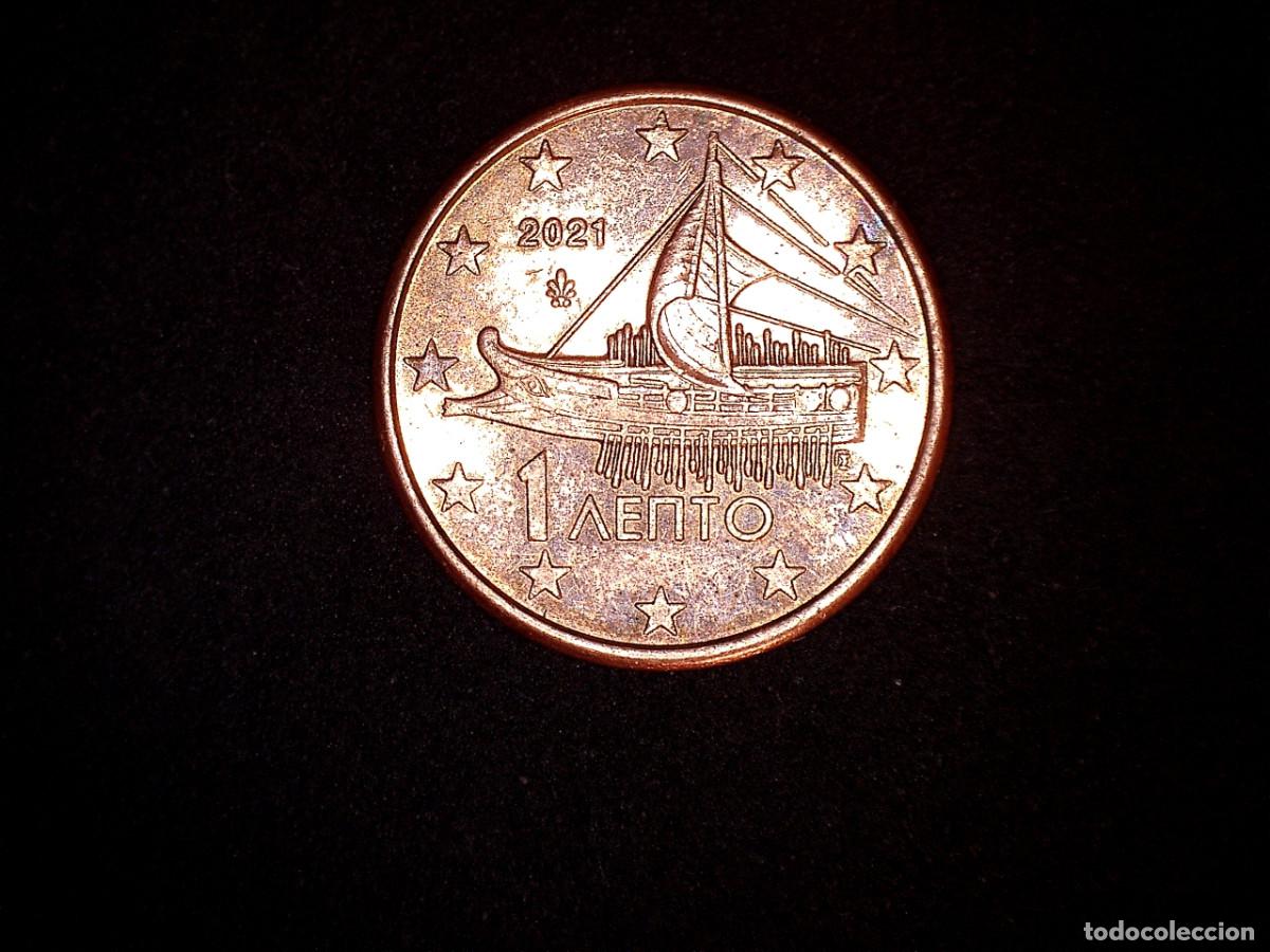 Monedas antiguas de Europa: 1 CENTIMO EURO GRECIA 2021 CENTIMOS CENT CIRCULADA - MONEDAS USADAS EUROS GREECE