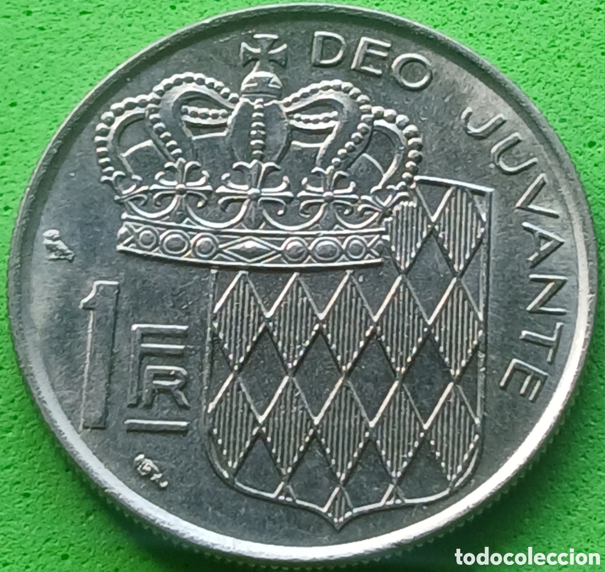 Monedas antiguas de Europa: M&oacute;naco 1 franco 1960 km#140