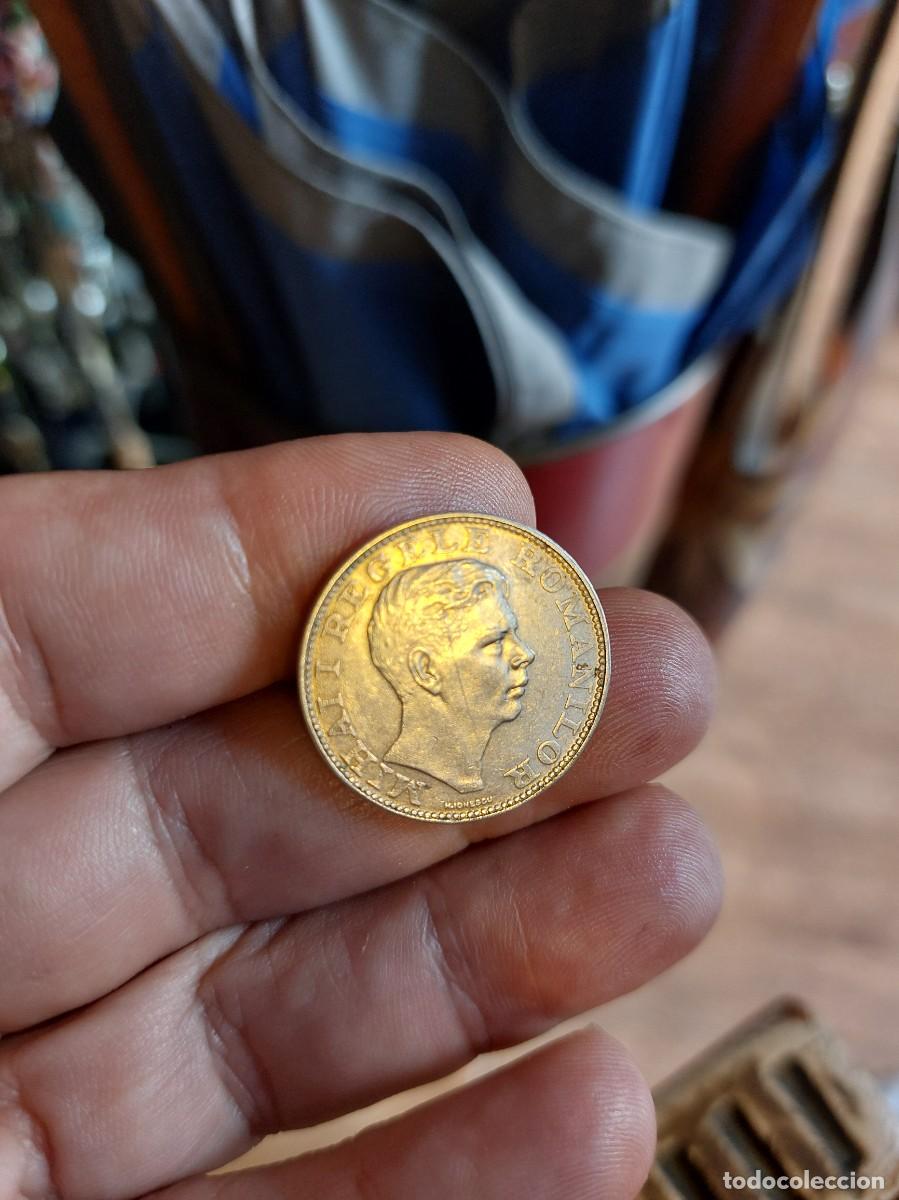Monedas antiguas de Europa: Moneda de plata 200 lei,Rumania 1942