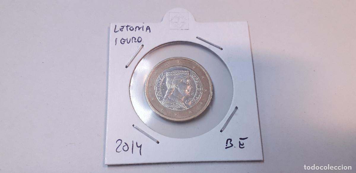 Monedas antiguas de Europa: 003836NUM-X0078-Letonia 1 &euro; -2014 -encartonada