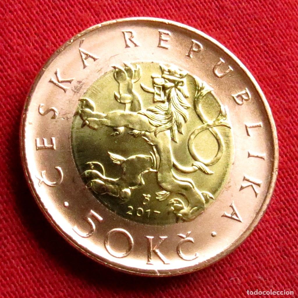 Monedas antiguas de Europa: Rep&uacute;blica Checa 50 koruna 2017 UNC - Foto 2