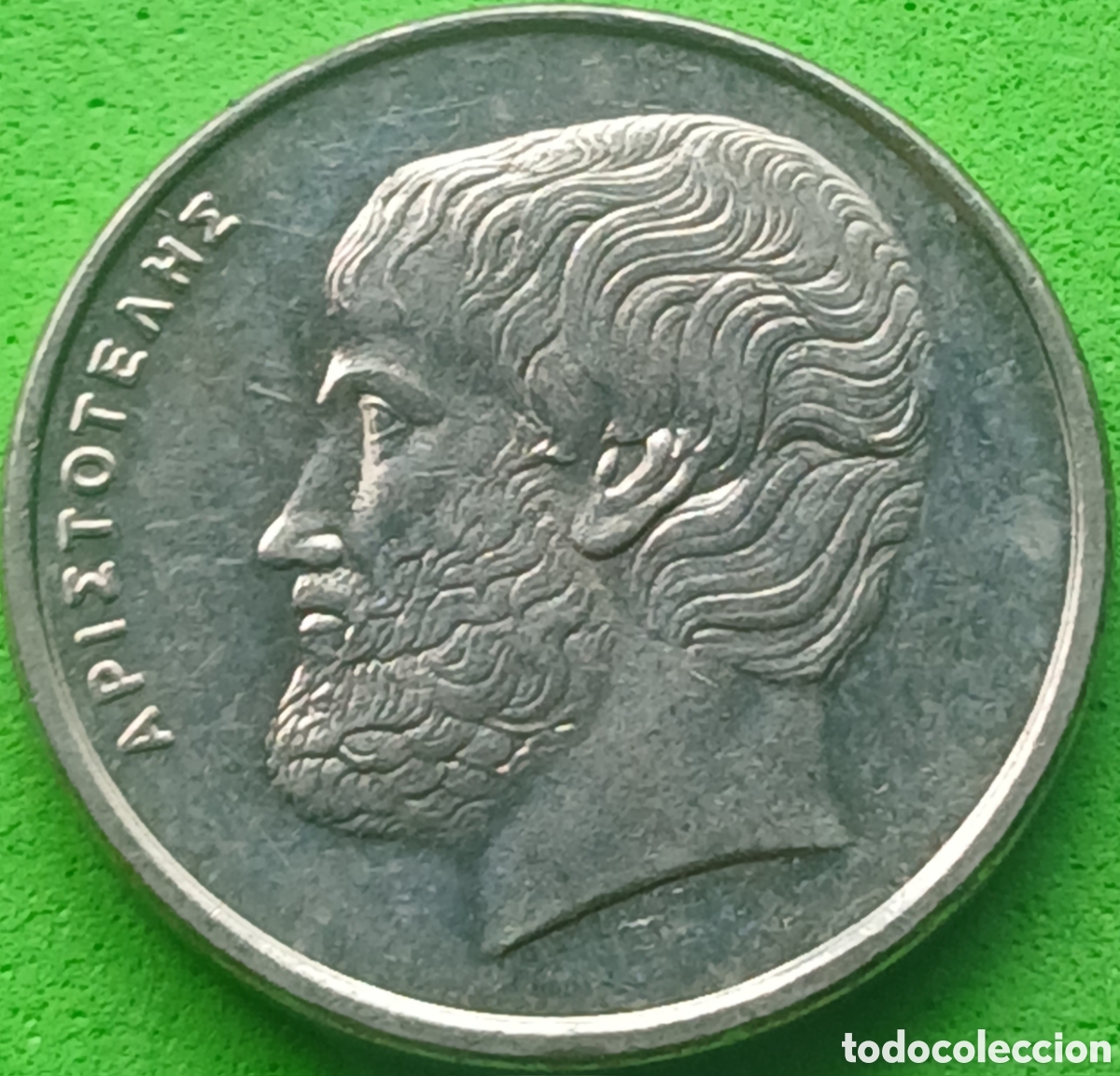 Monedas antiguas de Europa: Grecia 5 dracmas 1990 km#131