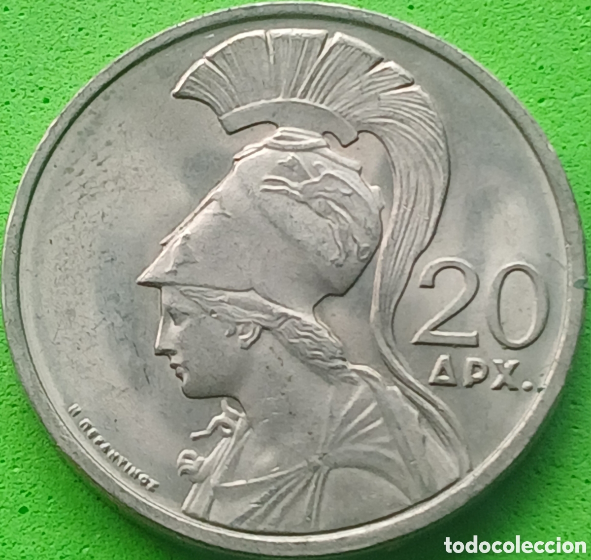 Monedas antiguas de Europa: Grecia 20 dracmas 1973 km#112