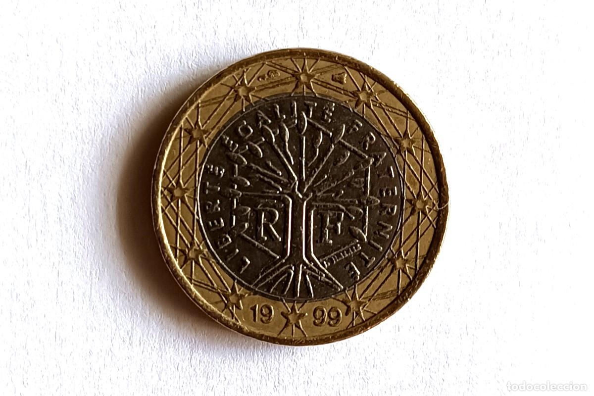 Monedas antiguas de Europa: MONEDA 1 EURO - FRANCIA 1999 - CIRCULADA