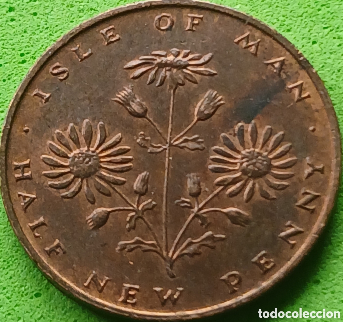 Monedas antiguas de Europa: Isle of Man half new penny 1971 km#19