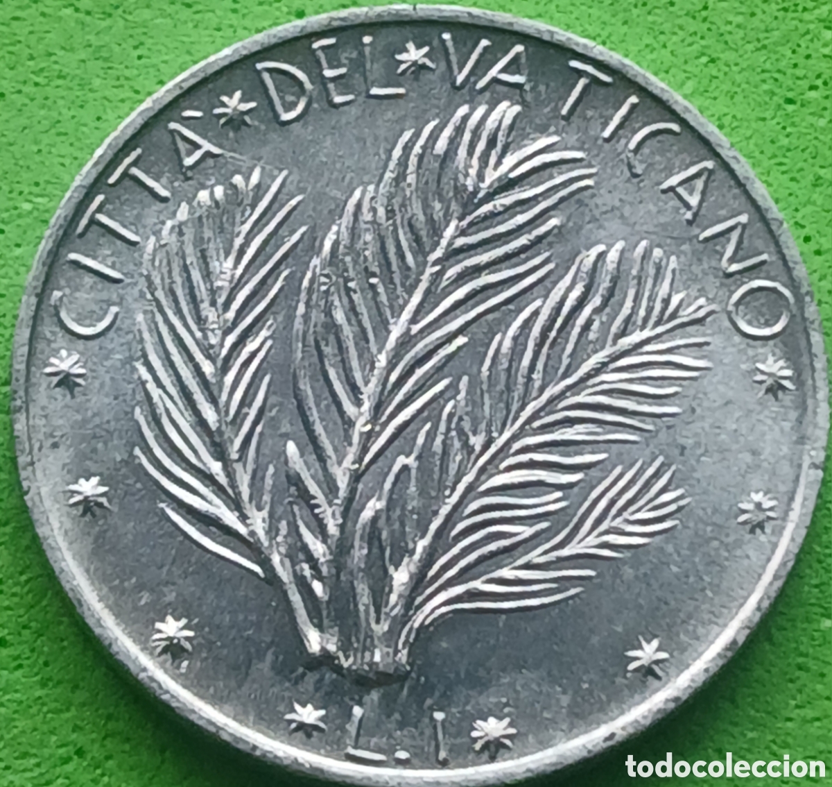 Old Coins of Europe: Ciudad del Vaticano 1 lira 1971 km#116
