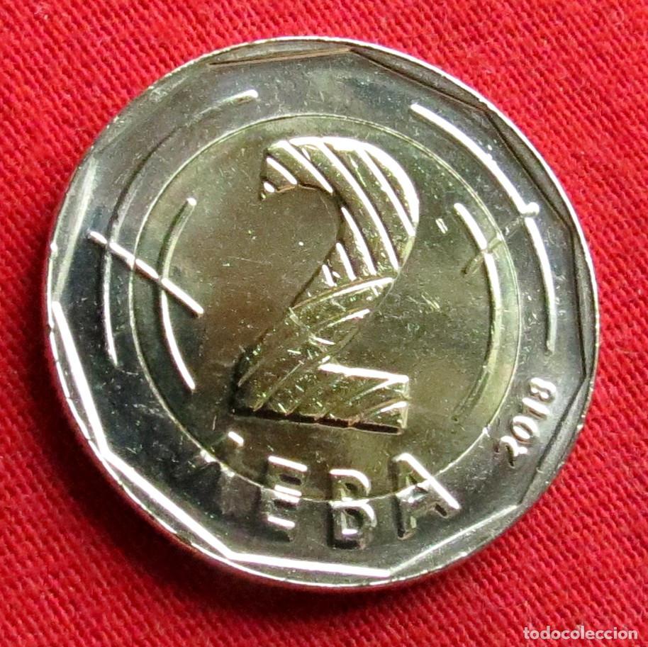 Monedas antiguas de Europa: Bulg&aacute;ria 2 leva 2018 EU UNC - Foto 2