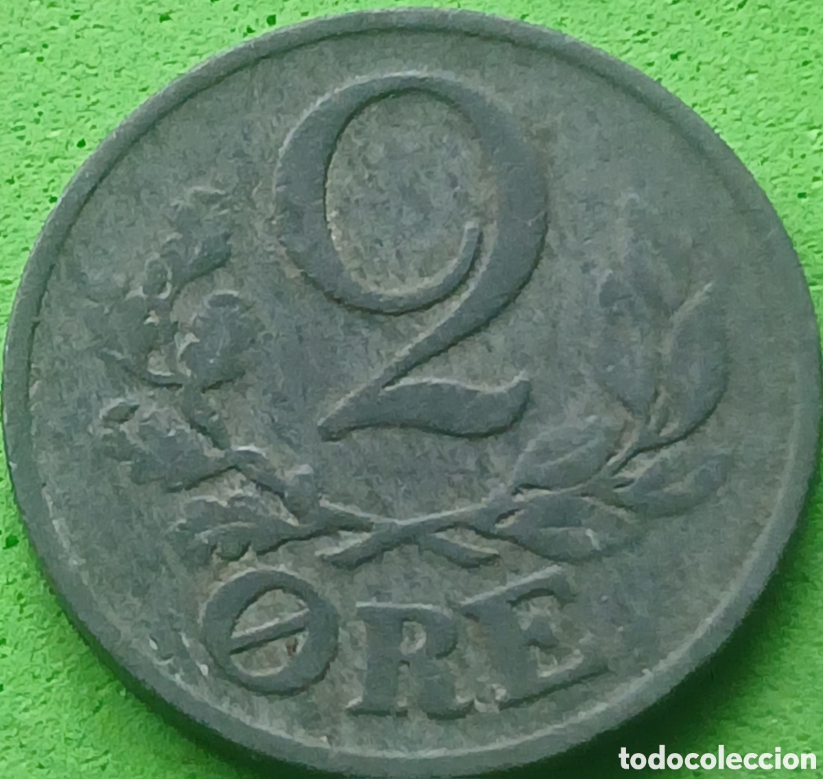 Monedas antiguas de Europa: Dinamarca 2 ore 1942 km#833a
