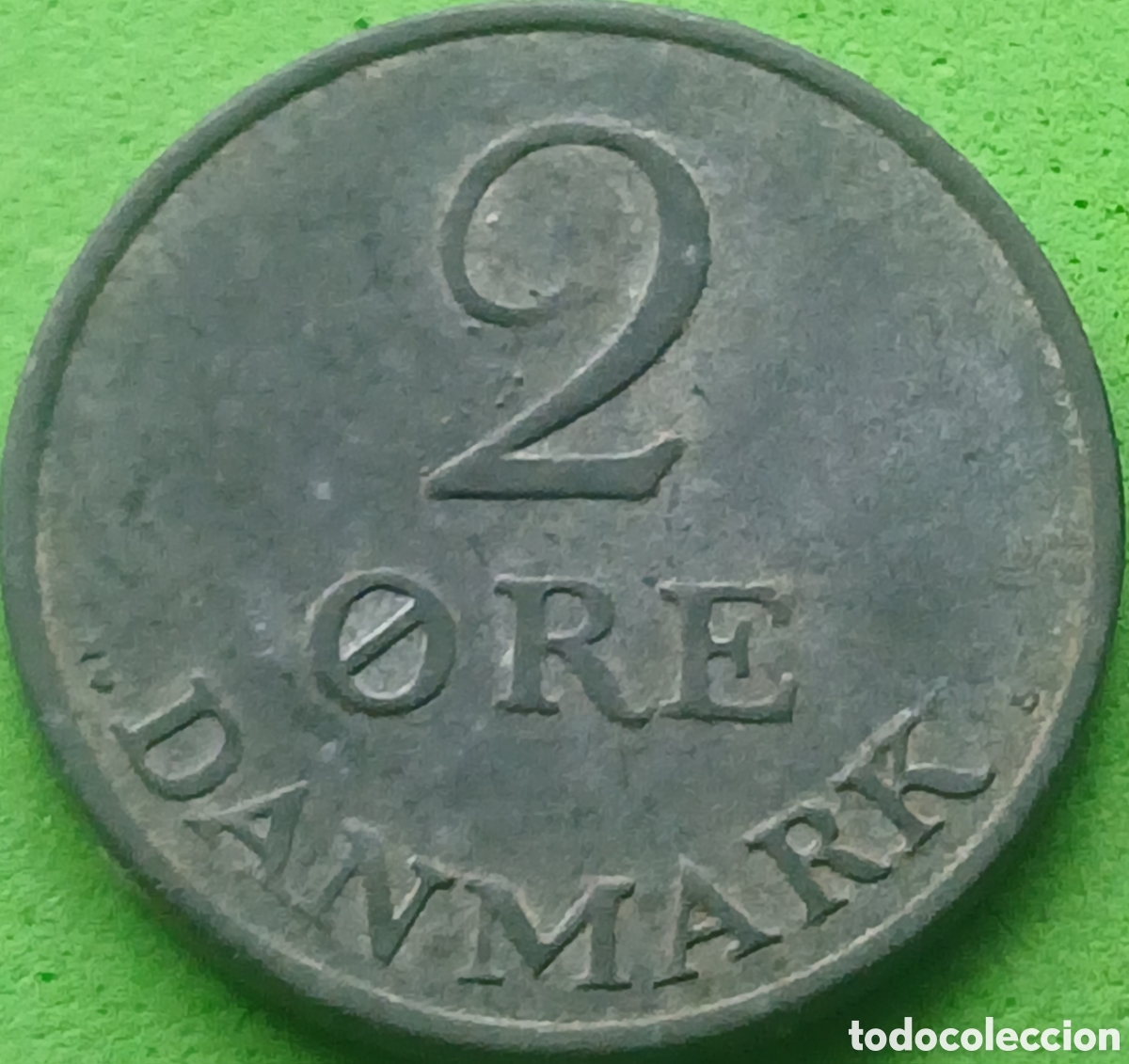 Monedas antiguas de Europa: Dinamarca 2 ore 1955 km#840