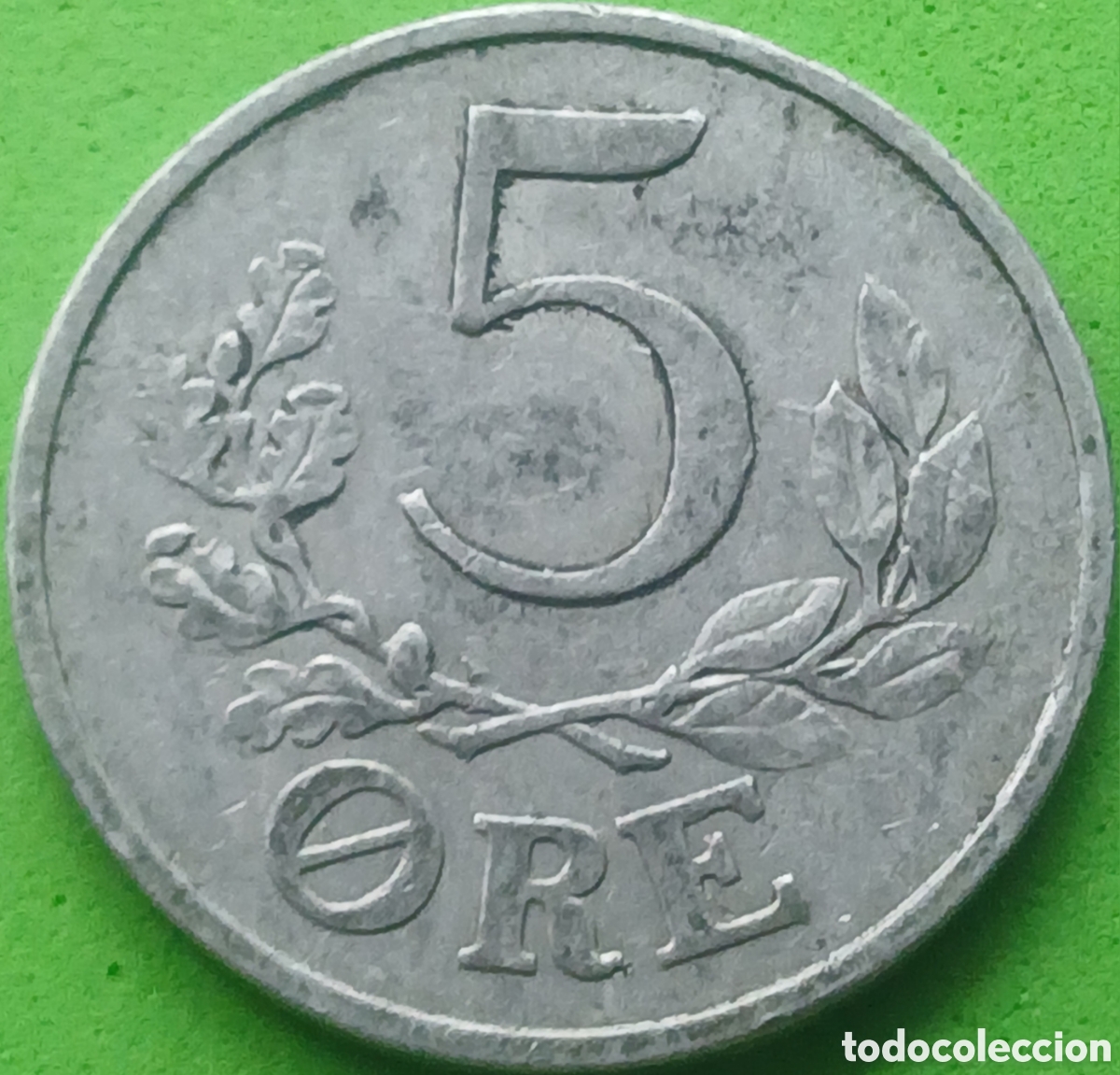 Monedas antiguas de Europa: Dinamarca 5 ore 1941 km#834