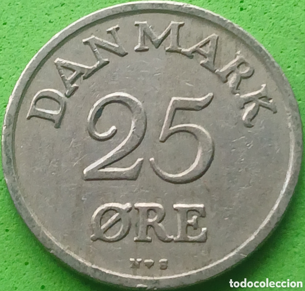 Monedas antiguas de Europa: Dinamarca 25 ore 1950 km#842