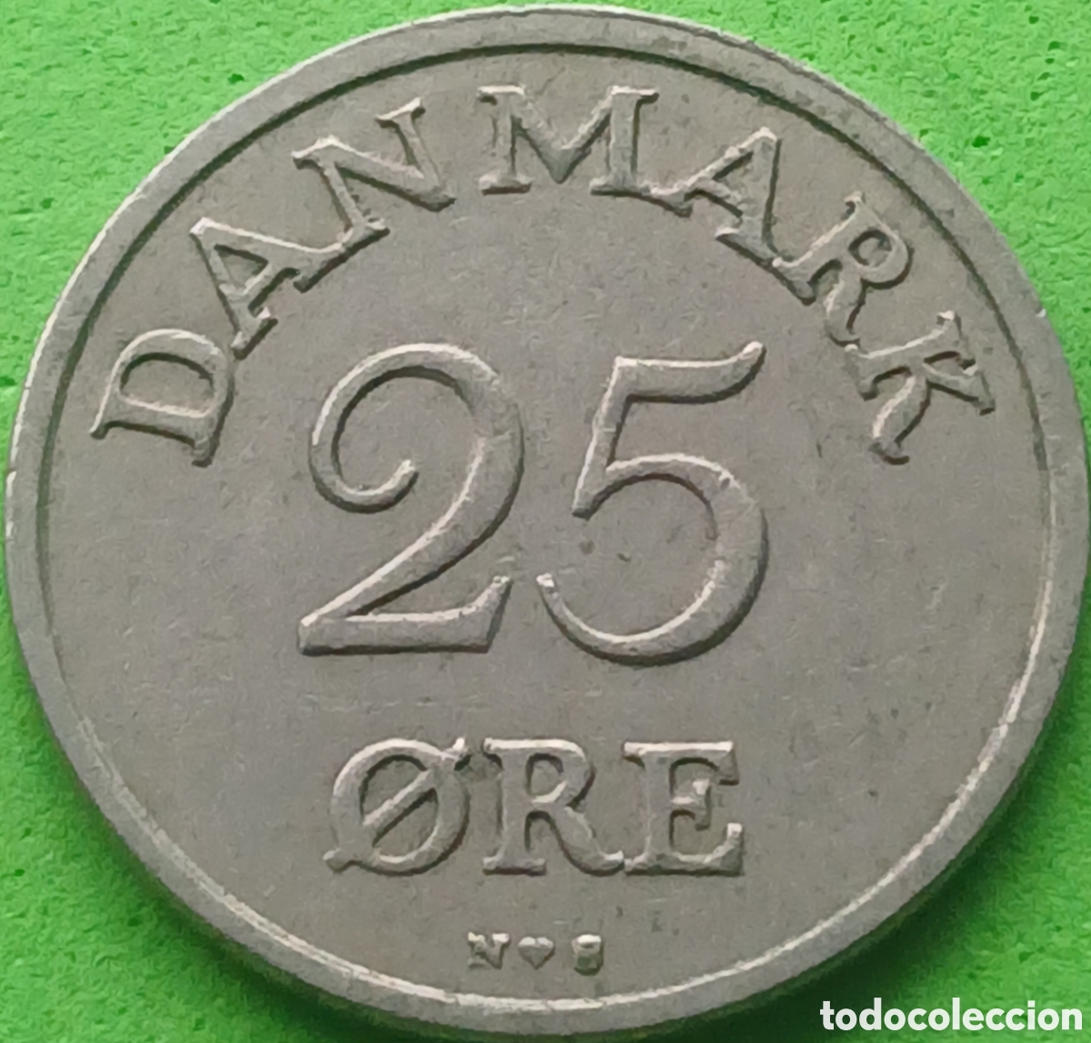 Monedas antiguas de Europa: Dinamarca 25 ore 1951 km#842