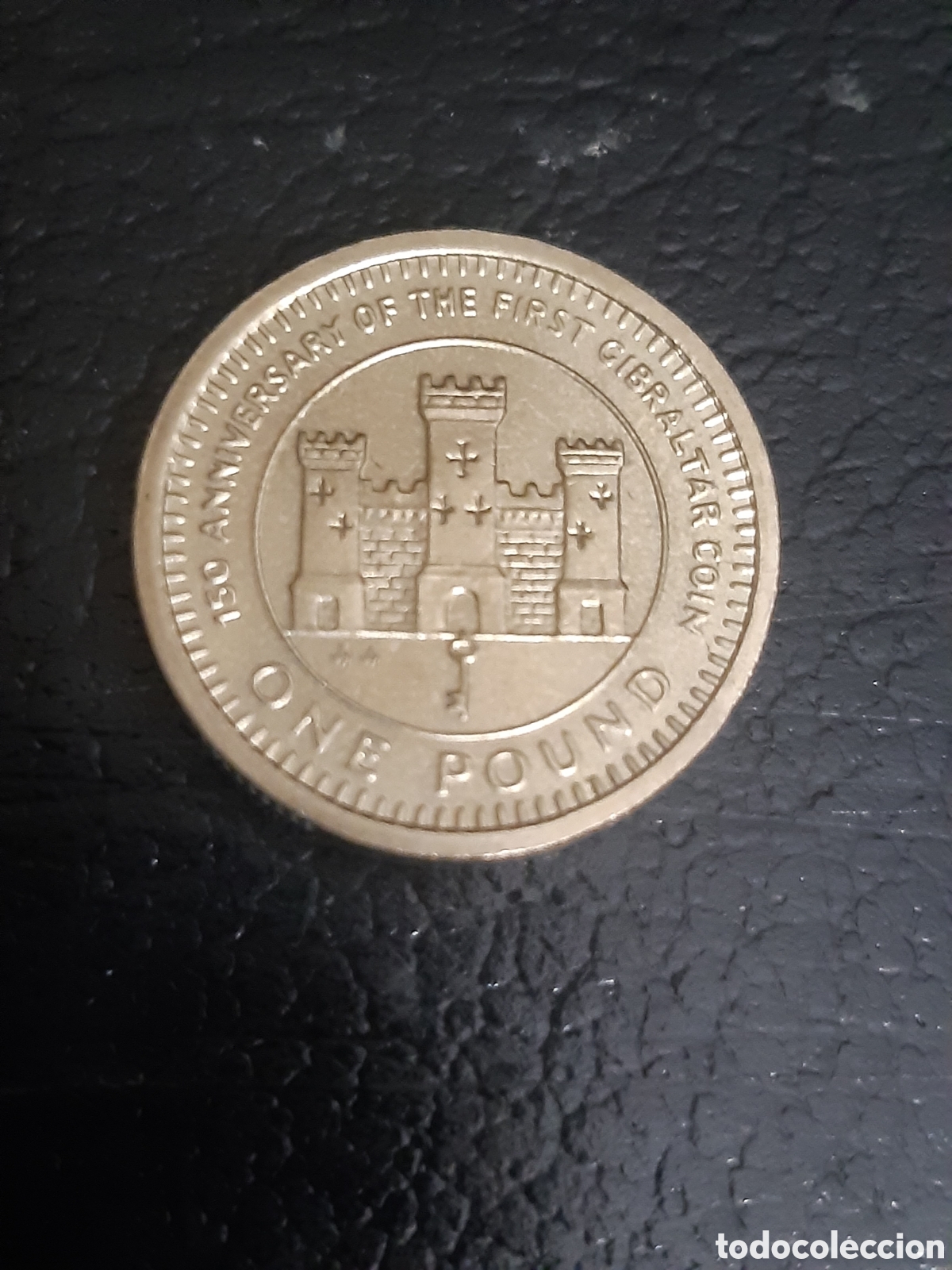 Monedas antiguas de Europa: Moneda Gibraltar 1 libra 1989 - Foto 2