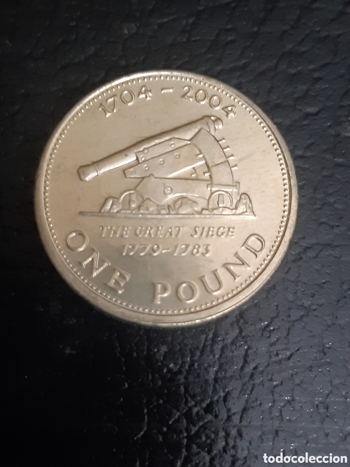 Monedas antiguas de Europa: Moneda Gibraltar 1 libra 2004 - Foto 2