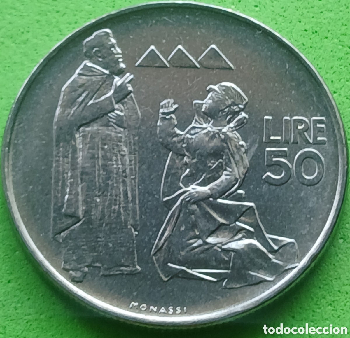 Monedas antiguas de Europa: San Marino 50 liras 1972 km#19