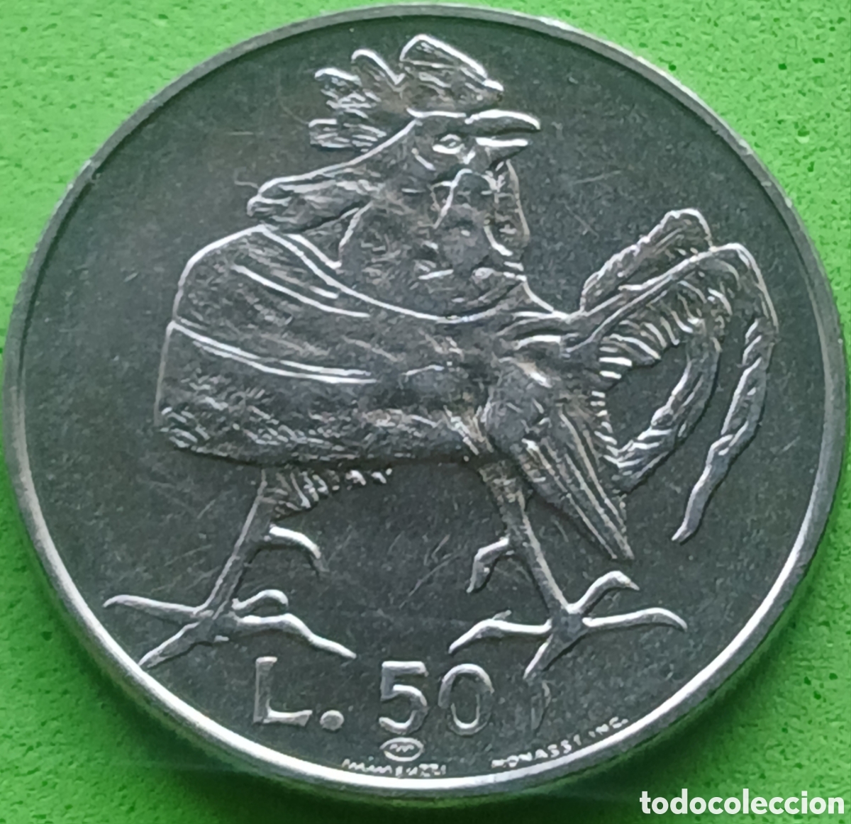 Monedas antiguas de Europa: San Marino 50 liras 1974 km#35