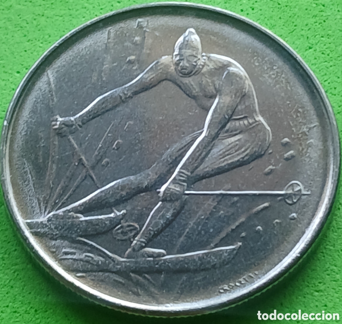 Monedas antiguas de Europa: San Marino 50 liras 1980 km#107 XXII Juegos Ol&iacute;mpicos de Verano