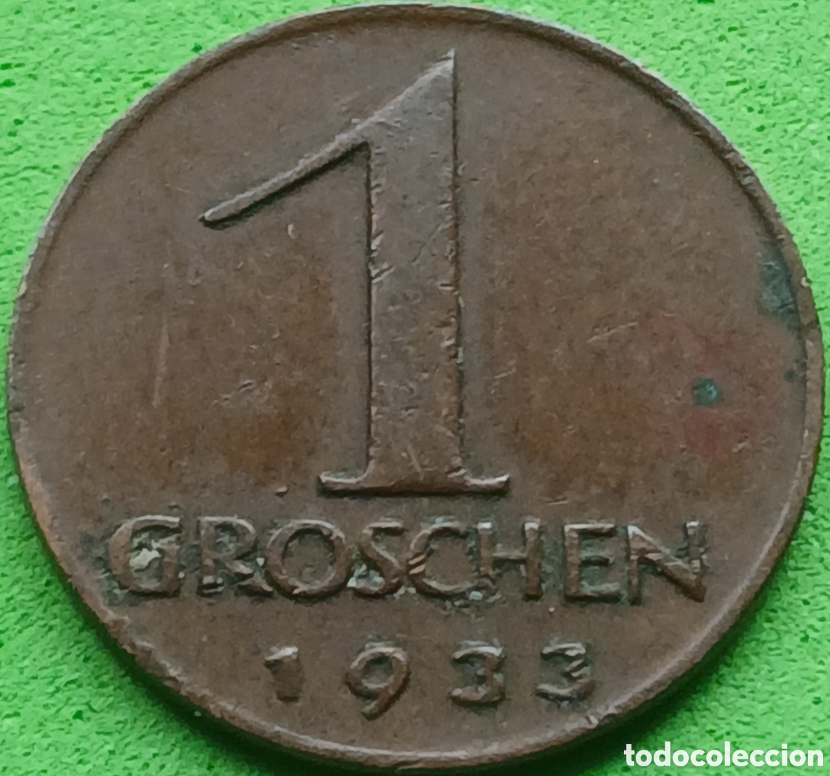 Monedas antiguas de Europa: Austria 1 groschen 1933 km#2836